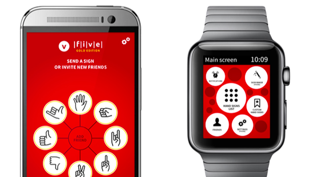 Image - Five     أول تطبيق تراسل خاصة بلغة الإشارة للأشخاص الصم